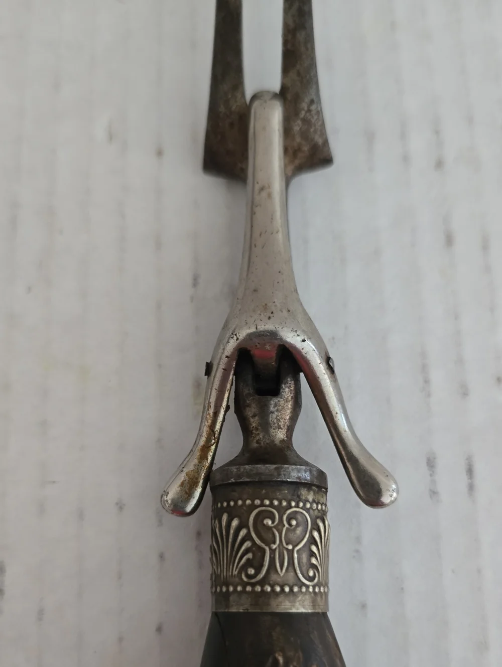 Vintage Horn/Antler Meat Carving Fork